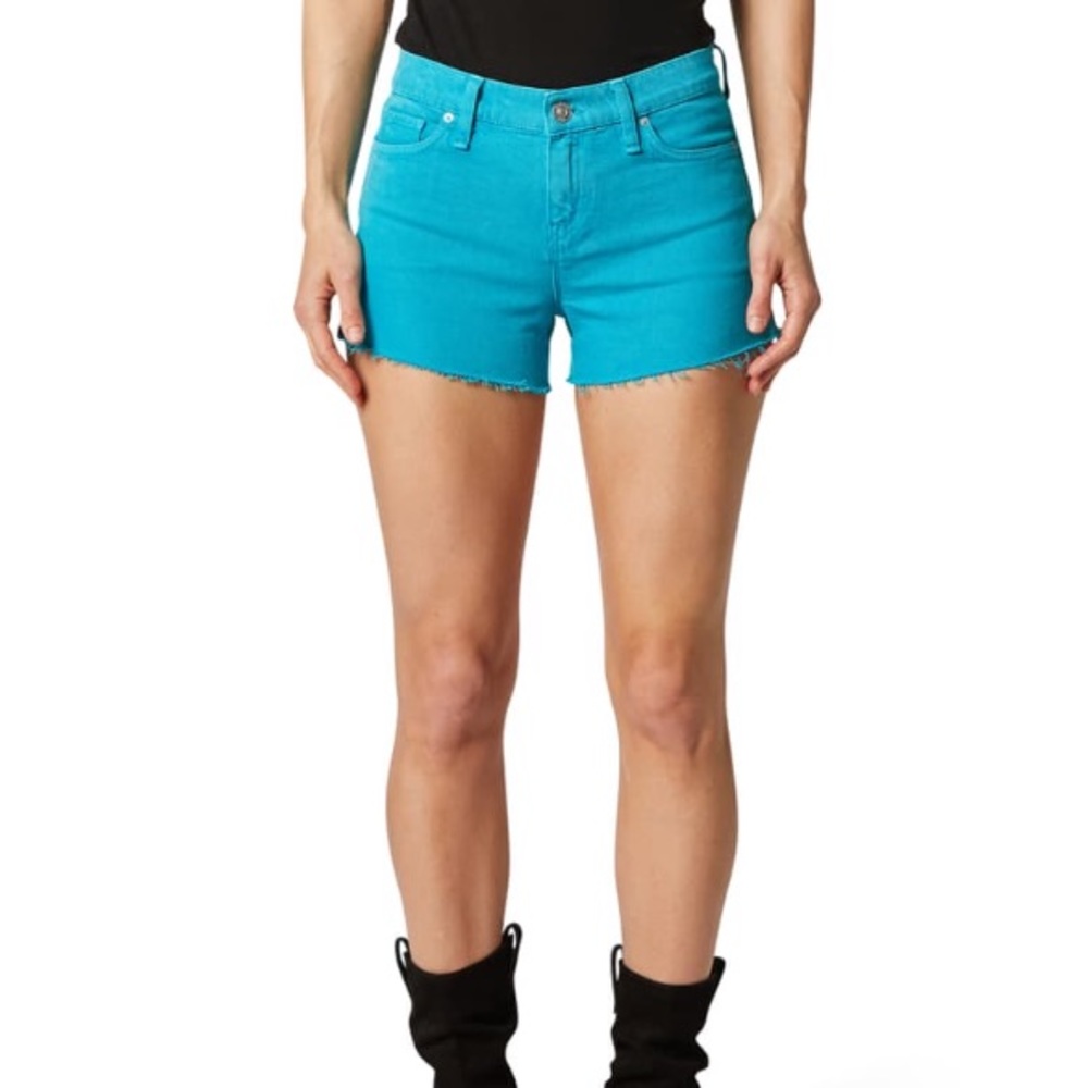 HUDSON Jeans Gemma Midrise Cut-off shorts